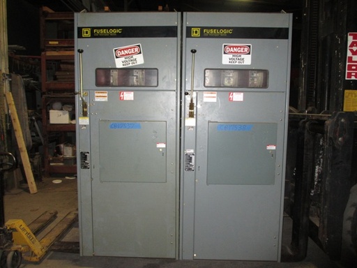 [037837] 600 Amp, SQUARE D, No. HVL/FUSELOGIC, 15000 V., 2000, FUSED, INDOOR, 120V TRIP:1