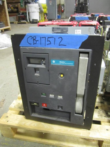 [037881] 1600 Amp, GENERAL ELECTRIC, WPF-16, 480 V., E/O, D/O, 48 VDC, BELL ALARM, LSIG