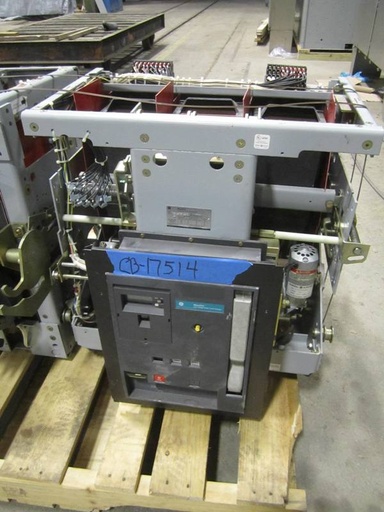 [037883] 4000 Amp, GENERAL ELECTRIC, WPS-40, 480 V., E/O, D/O, 48 VDC, BELL ALARM, LSG