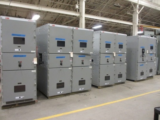 [038066] 3000 Amp, ABB, ADVAC, 4160 V., SWITCHGEAR CABINET