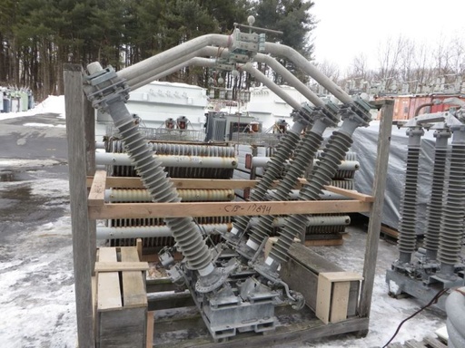 [039673] 2000 Amp, PASCOR, No. CBSA, 115 KV., HORIZONTAL MT, CENTER BREAK, UNUSED