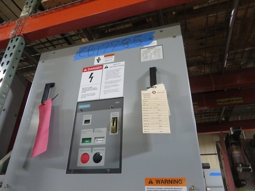 [039844] 1200 Amp, SIEMENS, 5GMI-250-1200-58, 5000 V., 125 VDC MOTOR/CLOSE/TRIP