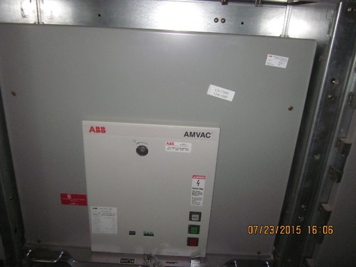 [039931] 1200 Amp, ABB, AMVAC, 4160 V., 2009, ELECTRICALLY OPERATED, UNUSED:1