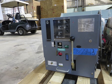 [040042] 1600 Amp, WESTINGHOUSE, DS-416, 480 V., 115 VAC CONTROLS, DRAW-OUT, UNUSED:1