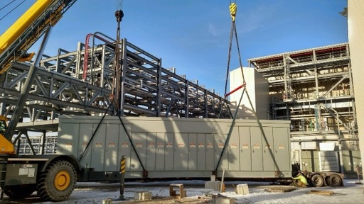 [040367] OUTDOOR POWERHOUSE, 480 V/5 KV/ 15 KV, 2009, VACUUM SWITCHGEAR, UNUSED:1