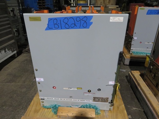 [040730] 3000 Amp, GENERAL ELECTRIC, VB13.8-1000-3, 15 KV, ML-17 MECH, 125 VDC C&T;