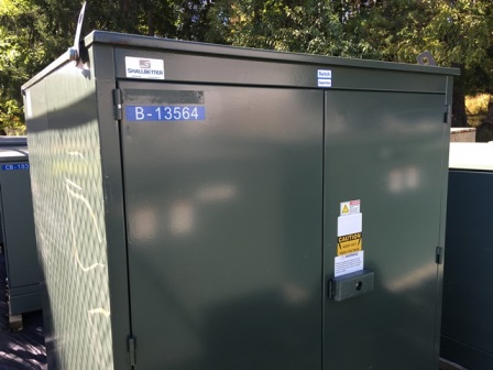 [040795] 1200 KVAR, SHALLBETTER, 7200/12470, 2 BUSHING, 3 X 400 KVAR CAN, JOSLYN SWITCHES