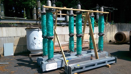 [041067] 2000 Amp, ALSTOM, No. S1-72.5 F1-2520, 72500 V., SF6 CIRCUIT SWITCHER, 125 VDC