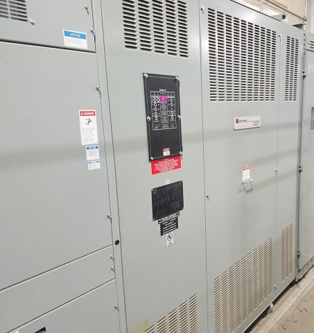 [041137] 1000/1333 KVA, Pri 2400 D, Sec 208Y/120, CUTLER-HAMMER, ALUMINUM, INDOOR