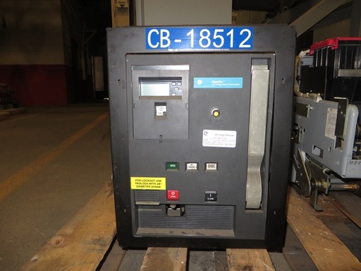 [041425] 800 Amp, GE, WAVEPRO WPX-08, 480 V.,MANUALLY OPERATED, DRAW-OUT