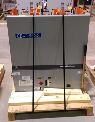 [041469] 1200 Amp, GE, VB1 4.16-250-3, 2000, 125 VDC CLOSE/TRIP/MOTOR, ML-18 MECHANISM:1