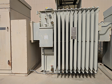 [041692] 7500/9375 KVA, Pri 34500 D, Sec 4160Y/2400, WESTINGHOUSE