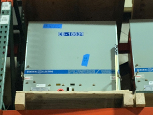 [041703] 1200 Amp, GENERAL ELECTRIC, VB1 4.16-250-2, 4160 V., 1991, 48 VDC, ML-18:1