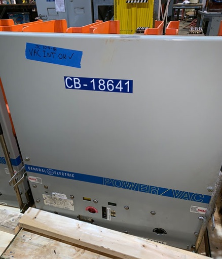 [041705] 1200 Amp, GENERAL ELECTRIC, VB1 4.16-250-2, 4160 V., 1991, 48 VDC, ML-18:1