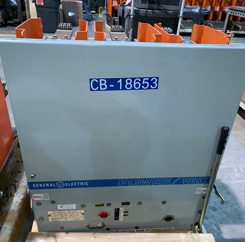 [041711] 1200 Amp, GENERAL ELECTRIC, VB1 4.16-250-2, 4160 V., 1991, 48 VDC, ML-18 MECH:1