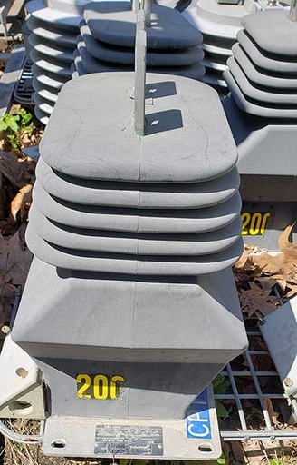 [041751] 34500 V ABB TYPE KOR-20 CURRENT TRANSFORMER, 1200:5 RATIO, STYLE 7524A22G21