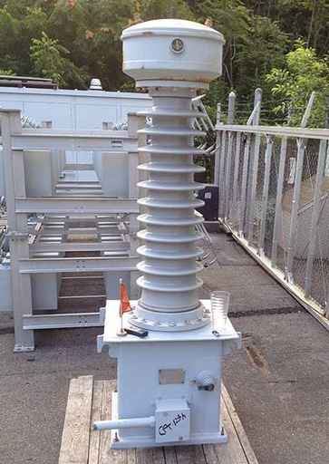 [041967] WESTINGHOUSE POTENTIAL TRANSFORMER, 69/115 KV, 600/1000:1, HERMETICALLY SEALED:3
