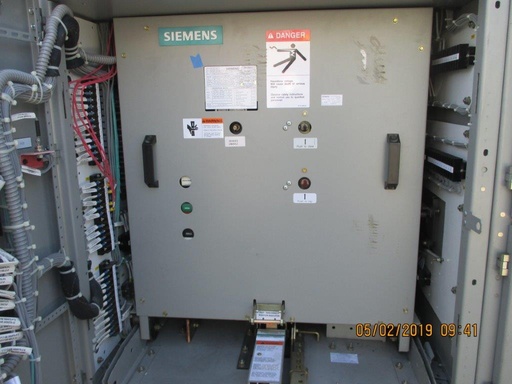 [042104] 1200 Amp, SIEMENS, 05-GMSG-0063-1200-164, 4760 V., 2010, 125 VDC CL/TR/MOT