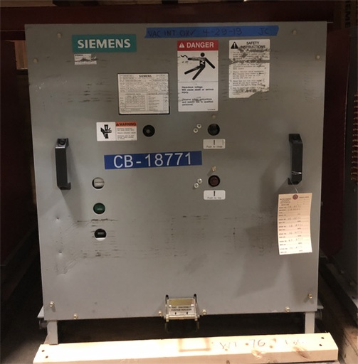 [042111] 1200 Amp, SIEMENS, 05-GMSG-0063-1200-164, 4760 V., 2010, 125 VDC CL/TR/MOT