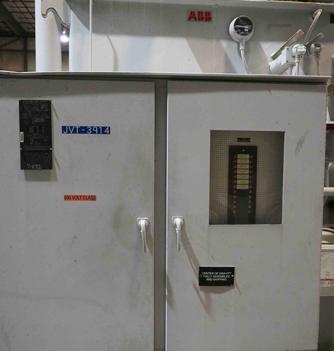 [042566] 2500/3333 KVA, Pri 4160 D, Sec 480Y/277, 1997, GE, CAST COIL, COPPER, INDOOR:1