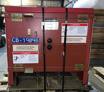 [043946] 1200/2000 Amp, WESTINGHOUSE VCPW, GROUND & TEST, 5/15 KV, 1988, 3777A50G02:1