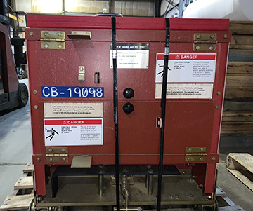 [043947] 1200/2000 Amp, WESTINGHOUSE VCPW, GROUND & TEST, 5/15 KV, 1988, 3777A50G02:1