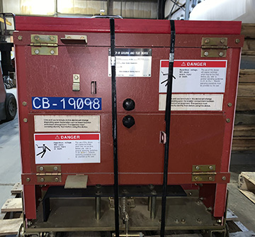 [043949] 1200/2000 Amp, WESTINGHOUSE VCPW, GROUND & TEST, 5/15 KV, 1988, 3777A50G02:1