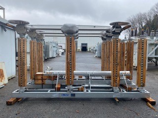 [044121] 1200 Amp, PASCOR, No. TTT-7, 161000 V, DOUBLE END, ARCING HORN, UNUSED