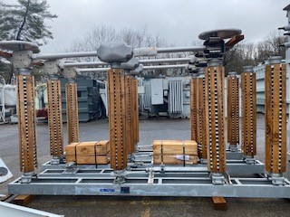 [044122] 1200 Amp, PASCOR, No. TTT-7, 161000 V, DOUBLE END, ARCING HORN, UNUSED