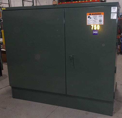 [044154] 750 KVA, Pri 22900 D, Sec 2400 D, HOWARD, LIVE/RADIAL, ALUMINUM