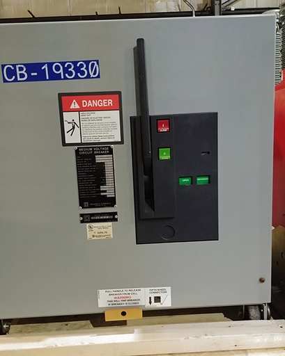 [044305] 1200 Amp, SQUARE D, VR 75D3153N000 A, 4760 V, 2001, 120 VAC CLOSE, 125 VDC TRIP