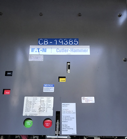 [044405] 2000 Amp, EATON, 50VCP-W63, 4760 V., 2007, 120 CLSE & CAP TRP, 125 VDC/AC MOTOR