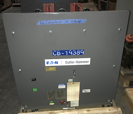 [044409] 2000 Amp, EATON, 50 VCP-W63, 4760 V., 2007, 120 VAC CLSE & TRP, 125 VDC/AC MOTOR