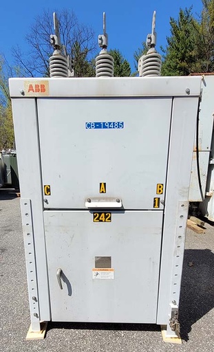 [044522] 1200 Amp, ABB, No. RMAG, 15 KV, 20 KA, 125 VDC CLOSE & TRIP