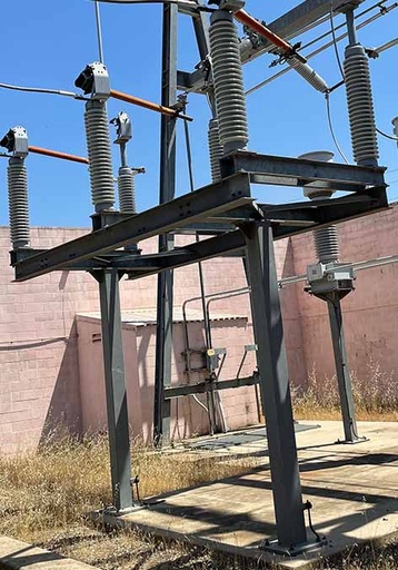 [044900] 80 Amp, 115000 V, PASCOR STRUCTURE WITH FUSES