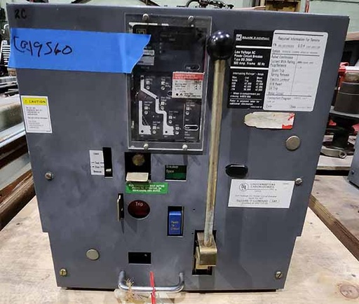 [045175] 800 Amp, SQUARE D, DS 206H, 480 V., AC POWER CIRCUIT BREAKER