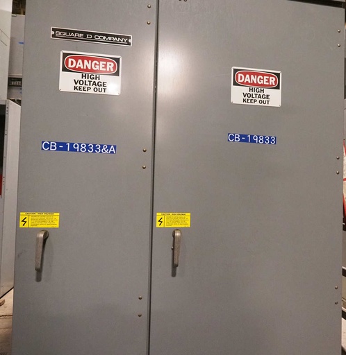 [045382] 600 Amp, SQUARE D, No. HVL, 15000 V., 1998, FUSED LOAD BREAK SWITCH