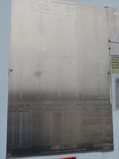 [046580] 45 MVA 140000 D - 14000 Y ABB LTC Substation Transformer