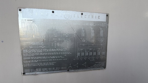[047103] 114MVA 230000GrdY - 13800D GE Substation Transformer with 13800D Tertiary